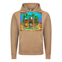 Vintage Coffee camping life tumbler Vintage Hoodie - BarkalooDesign