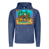 Vintage Denim camping life tumbler Vintage Hoodie - BarkalooDesign