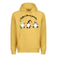 Antique Gold chillin' with my gnomies for light Premium Hoodie - artisFamous