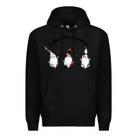 Black chillin' with my gnomies for light Premium Hoodie - artisFamous