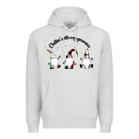 Dove Grey chillin' with my gnomies for light Premium Hoodie - artisFamous