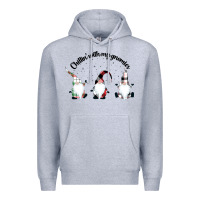 Heather Grey chillin' with my gnomies for light Premium Hoodie - artisFamous