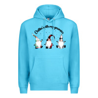 Ocean Blue chillin' with my gnomies for light Premium Hoodie - artisFamous