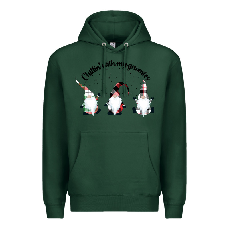 Chillin' With My Gnomies For Light Premium Hoodie by artisFamous | Teevron
