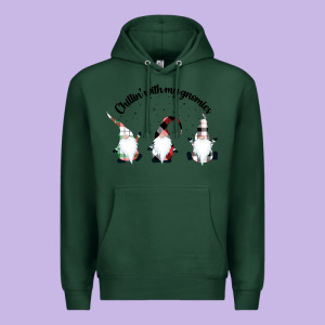 Chillin' With My Gnomies For Light Premium Hoodie Designed By Artisfamous