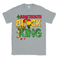 Heather Grey juneteenth black king Classic Tee - BarkalooDesign