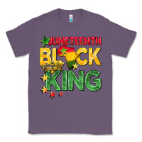Lavender juneteenth black king Classic Tee - BarkalooDesign