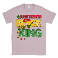 Lilac juneteenth black king Classic Tee - BarkalooDesign