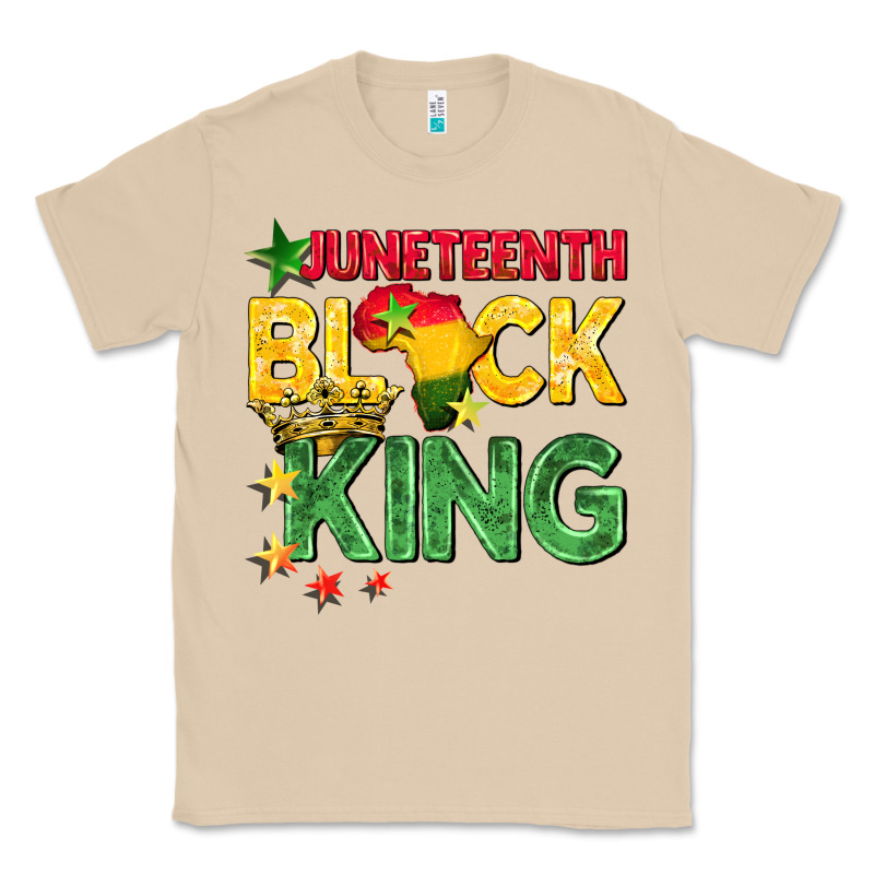 Juneteenth Black King Classic Tee by BarkalooDesign | Teevron