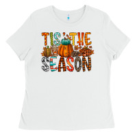 White tis the season Ladies Tee - RacoonDesign