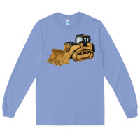 Colony Blue bulldozer Long Sleeve Tee - Artiststas
