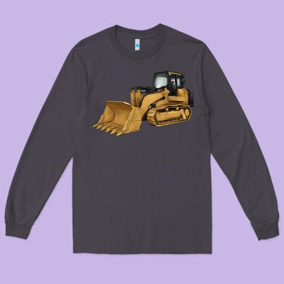 Bulldozer Long Sleeve Tee Designed By Artiststas