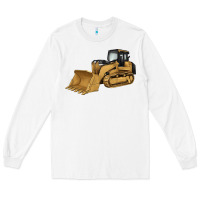 White bulldozer Long Sleeve Tee - Artiststas