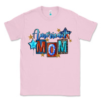 Bubblegum Pink American mom Mother's Day Classic Tee - FaDigitalArtStudio