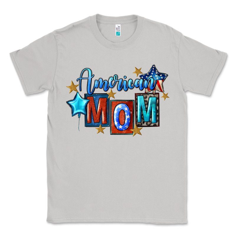 American Mom Mother's Day Classic Tee by FaDigitalArtStudio | Teevron