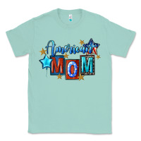 Seafoam American mom Mother's Day Classic Tee - FaDigitalArtStudio