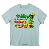 Arona Hey lucky lady flip phone Heavy Core Tee - FaDigitalArtStudio