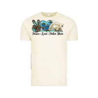 Vintage Arctic peace love polar bear Vintage Tee - LillyAllenDesigns
