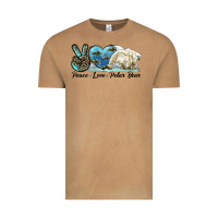 Vintage Camel peace love polar bear Vintage Tee - LillyAllenDesigns