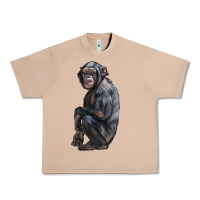 Burro Chimpanzee Illustrations Urban Heavy Tee - LillyAllenDesigns