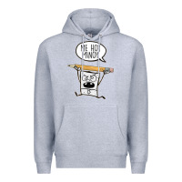 Heather Grey sponge bob Premium Hoodie - artisFamous