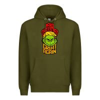 Army Green Maga Christmas Edition Premium Hoodie - artisFamous