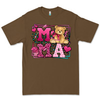 Cacao Western Valentines Day Mama Mother's Day Premium Tee - LillyAllenDesigns