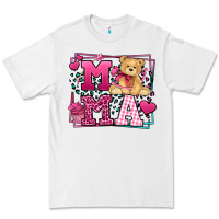White Western Valentines Day Mama Mother's Day Premium Tee - LillyAllenDesigns