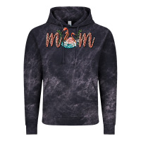 Cloud Black mom flamingo Vintage Hoodie - BarkalooDesign