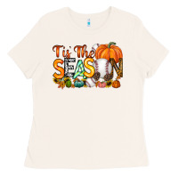 Bone tis the season baseball Ladies Tee - RacoonDesign