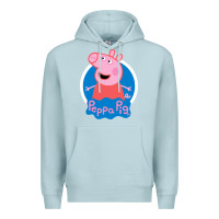 Blue Mist peppa pig Premium Hoodie - artisFamous