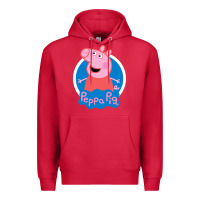 Cardinal peppa pig Premium Hoodie - artisFamous