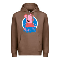 Chestnut peppa pig Premium Hoodie - artisFamous