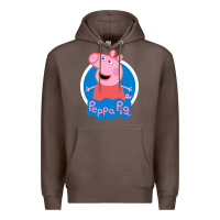 Coffee peppa pig Premium Hoodie - artisFamous
