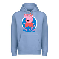 Colony Blue peppa pig Premium Hoodie - artisFamous