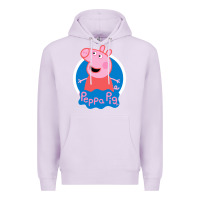 Lilac peppa pig Premium Hoodie - artisFamous
