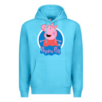 Ocean Blue peppa pig Premium Hoodie - artisFamous