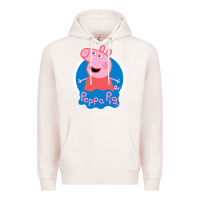Pale Pink peppa pig Premium Hoodie - artisFamous