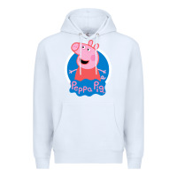 White peppa pig Premium Hoodie - artisFamous