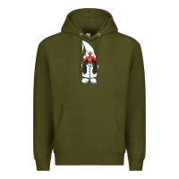 Army Green african american nurse gnome Premium Hoodie - BarkalooDesign