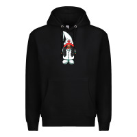 Black african american nurse gnome Premium Hoodie - BarkalooDesign