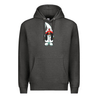 Charcoal Heather african american nurse gnome Premium Hoodie - BarkalooDesign