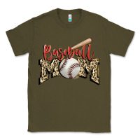 Army Green baseball mom Classic Tee - FaDigitalArtStudio