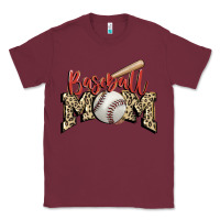 Burgundy baseball mom Classic Tee - FaDigitalArtStudio