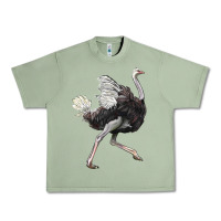 Oil Green Ostrich Urban Heavy Tee - LillyAllenDesigns