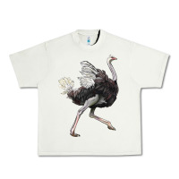 Pistachio Ostrich Urban Heavy Tee - LillyAllenDesigns