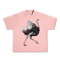 Salmon Ostrich Urban Heavy Tee - LillyAllenDesigns
