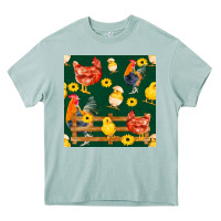 Arona farm life seamless pattern Heavy Core Tee - FaDigitalArtStudio