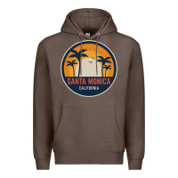 Coffee santa monica california Premium Hoodie - artisFamous