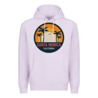 Lilac santa monica california Premium Hoodie - artisFamous